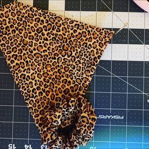 Dog bandana and scrunchie